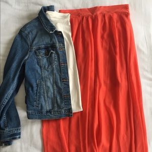 Living Doll Handkerchief Maxi Skirt